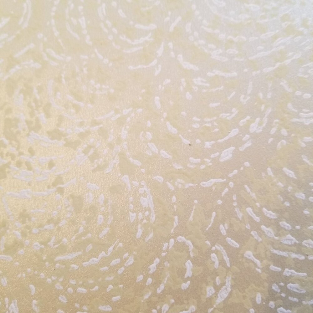 Vtg Wallpaper Sample Sheet Neutral Colors Design Camellia Craft Supply Dollhouse